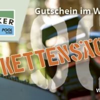 Gutschein für einen Motorsägenkurs im Wert von 90 Euro