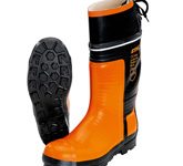 Motorsägen-Gummistiefel SPECIAL Mit Reflexstreifen und hohem Schnittschutz